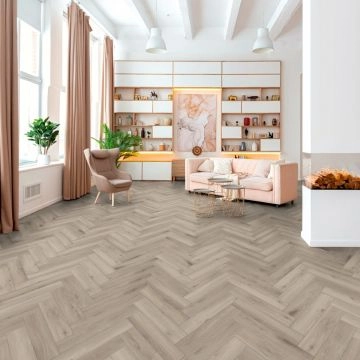 Parchet laminat Kronotex Herringbone 8 mm Stejar ton deschis D3773