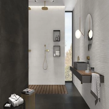Faianta Emigres Slab Blanco PR RC Rectificata Lucioasa 30 x 90 cm 8435361903134