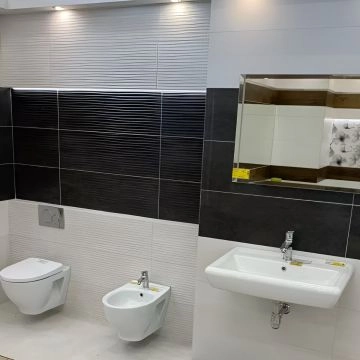 Faianta Emigres Slab Negro PR RC Rectificata Lucioasa 30 x 90 cm 8435361903158