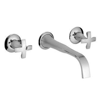 Baterie lavoar perete Frattini Lucrezia 62034 cu ventil pop-up, crom