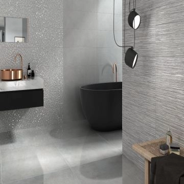 Faianta Emigres Hit MOS Gris PR RC Rectificata Lucioasa 25 x 75 cm 8435361905046