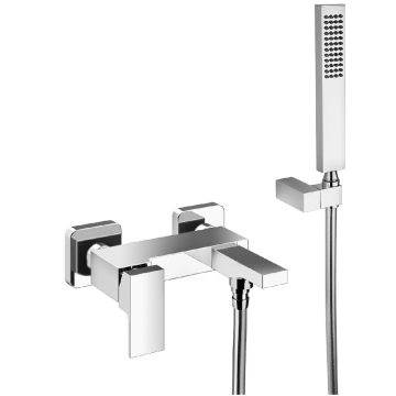 Baterie cada dus Frattini Vita Due 35002 cu set dus inclus, crom