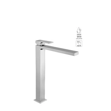 Baterie lavoar inalta Frattini Vita Due 35065 fara ventil, crom