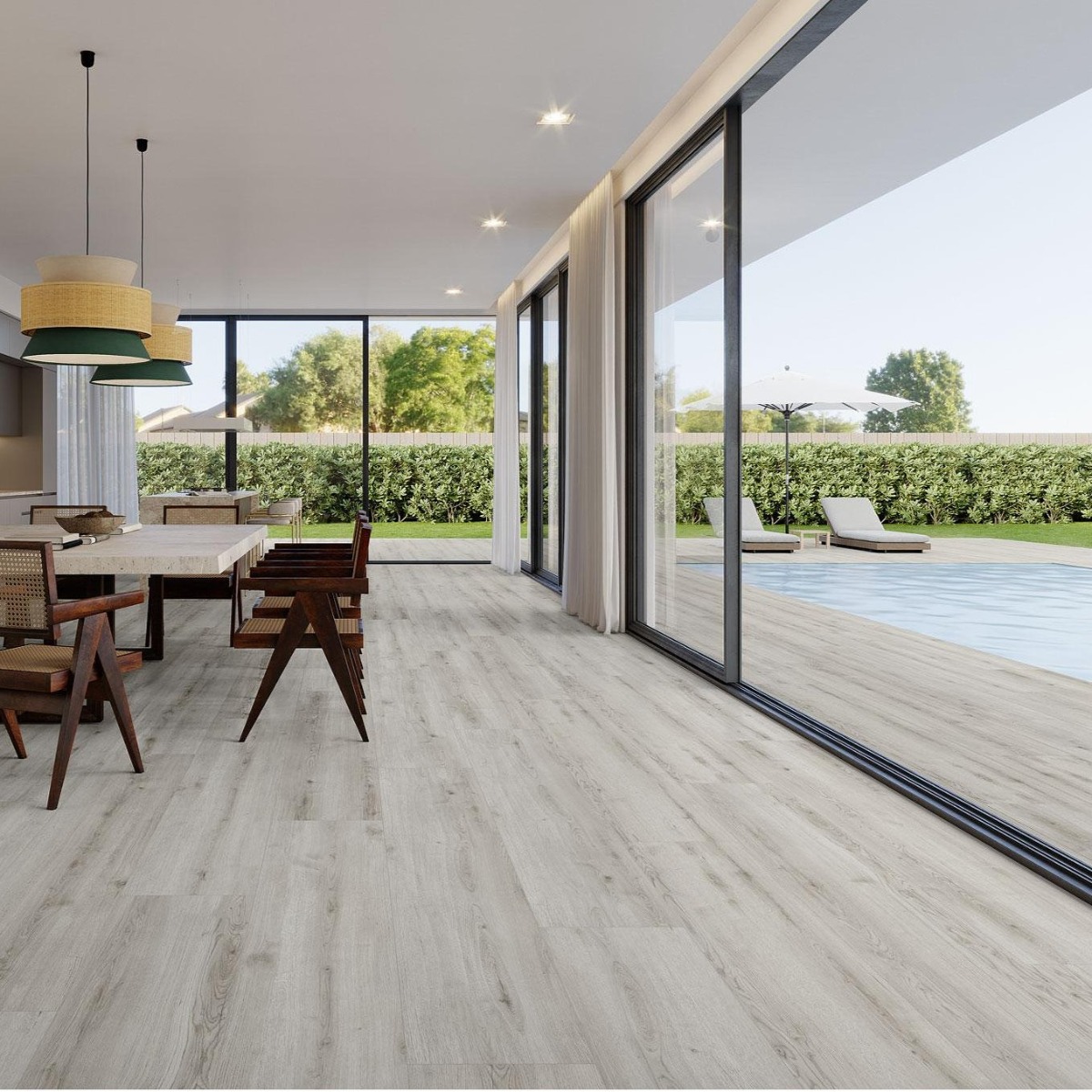 Gresie Alaplana Portelanata Concorde Gris RC MT 23x120 cm 8435609333518