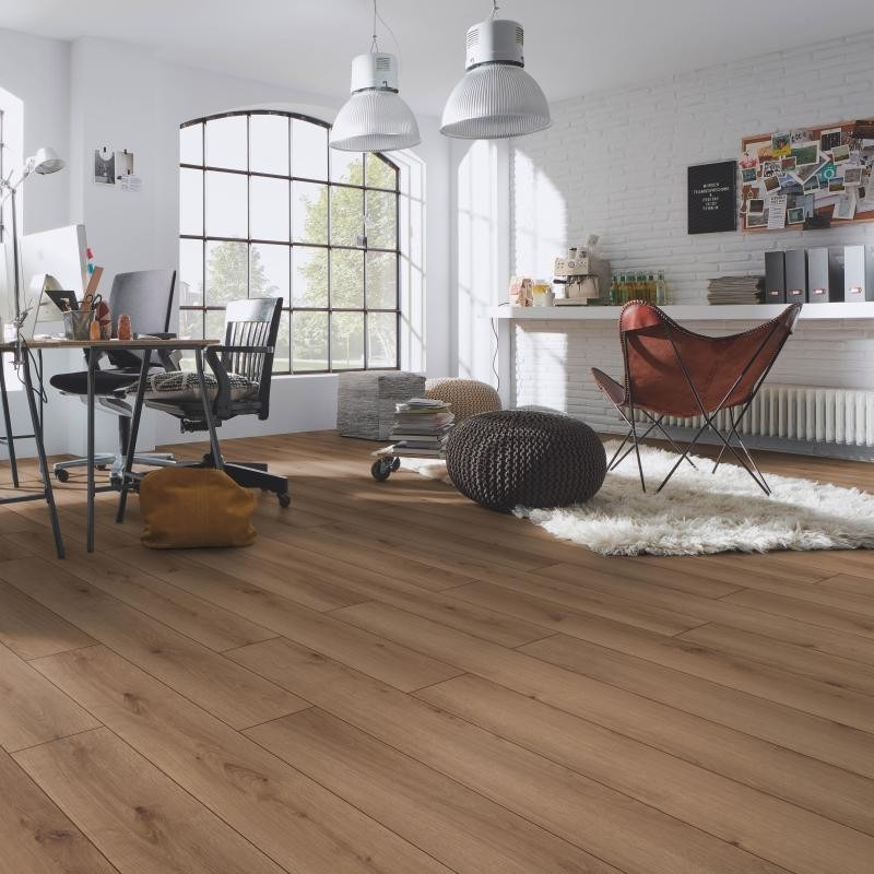 Parchet laminat 8 mm stejar Kronotex Exquisit ton inchis D81592