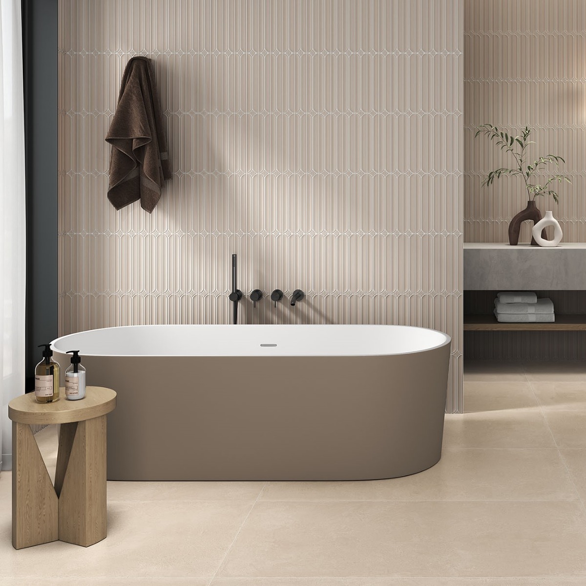 Faianta Emigres Belle Beige PB RC Rectificata Mata 24 x 74 cm 8435361913454