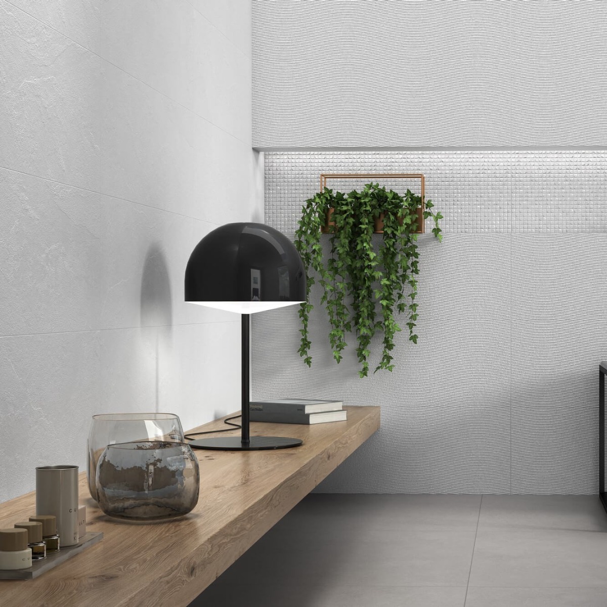 Faianta Emigres Hardy Blanco PB RC SAT 25 x 75 cm 8435361902953
