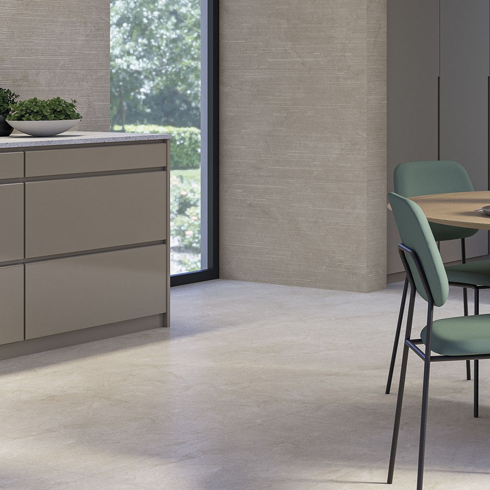 Gresie Emigres Lines Leo Beige Rc Rectificata Mata 60x120 cm