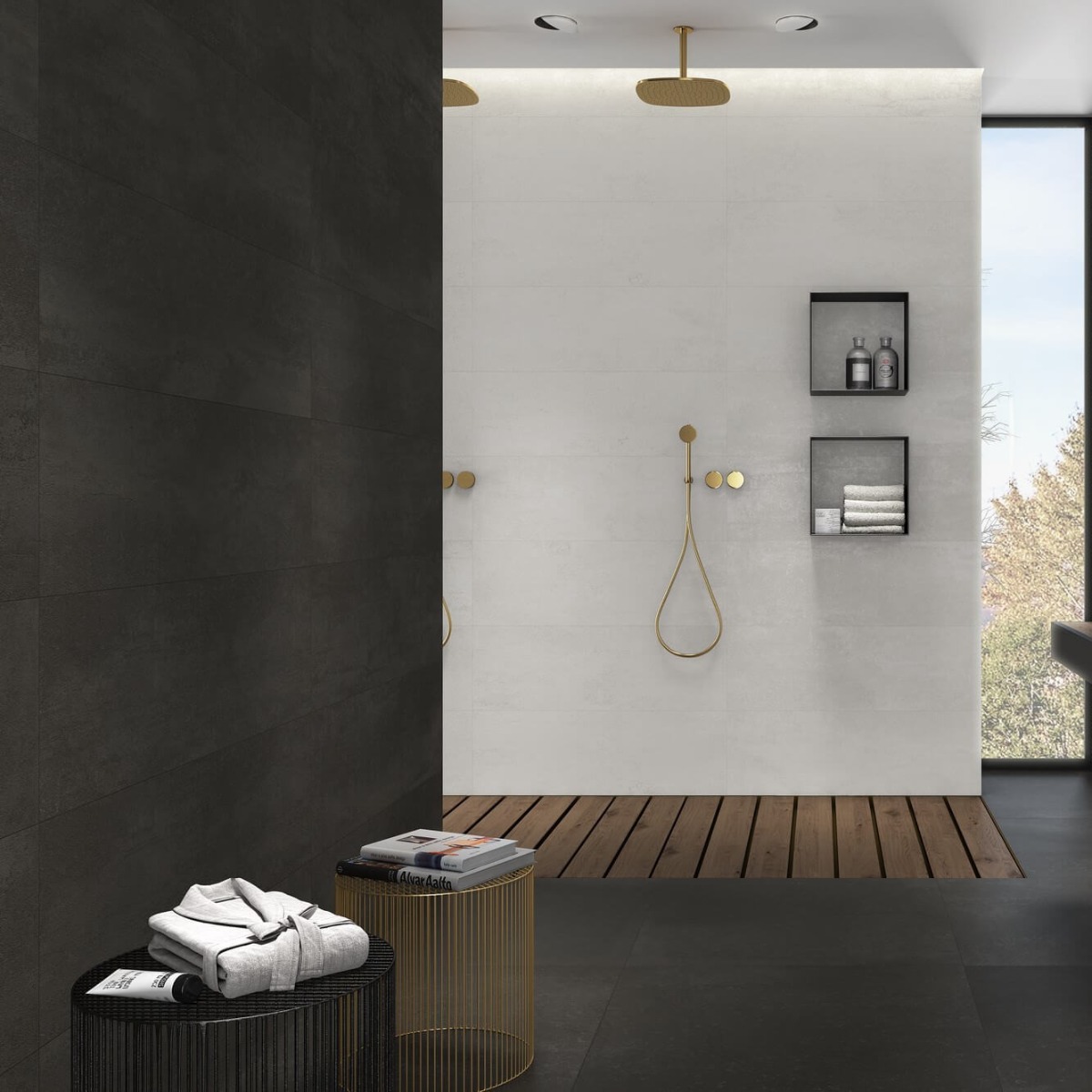 Gresie Emigres Portelanata Slab Negro RC LAP 60 x 120 cm 8435361903349