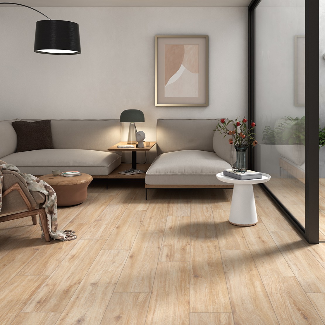 Gresie Alaplana Meriadoc Haya RC Rectificata Mata 23 x 120 cm