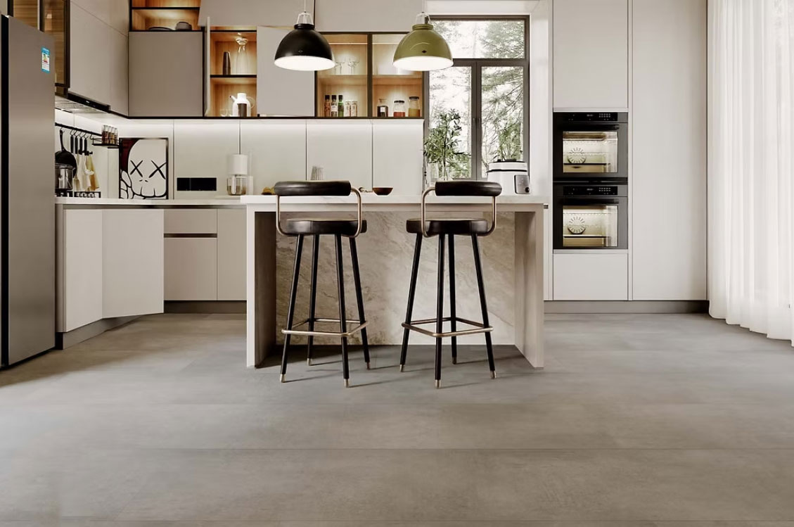 Parchet SPC Bigger5 Monolith Titan / GT Flooring 6 mm piatra ton deschis REMON002 / GTMON02