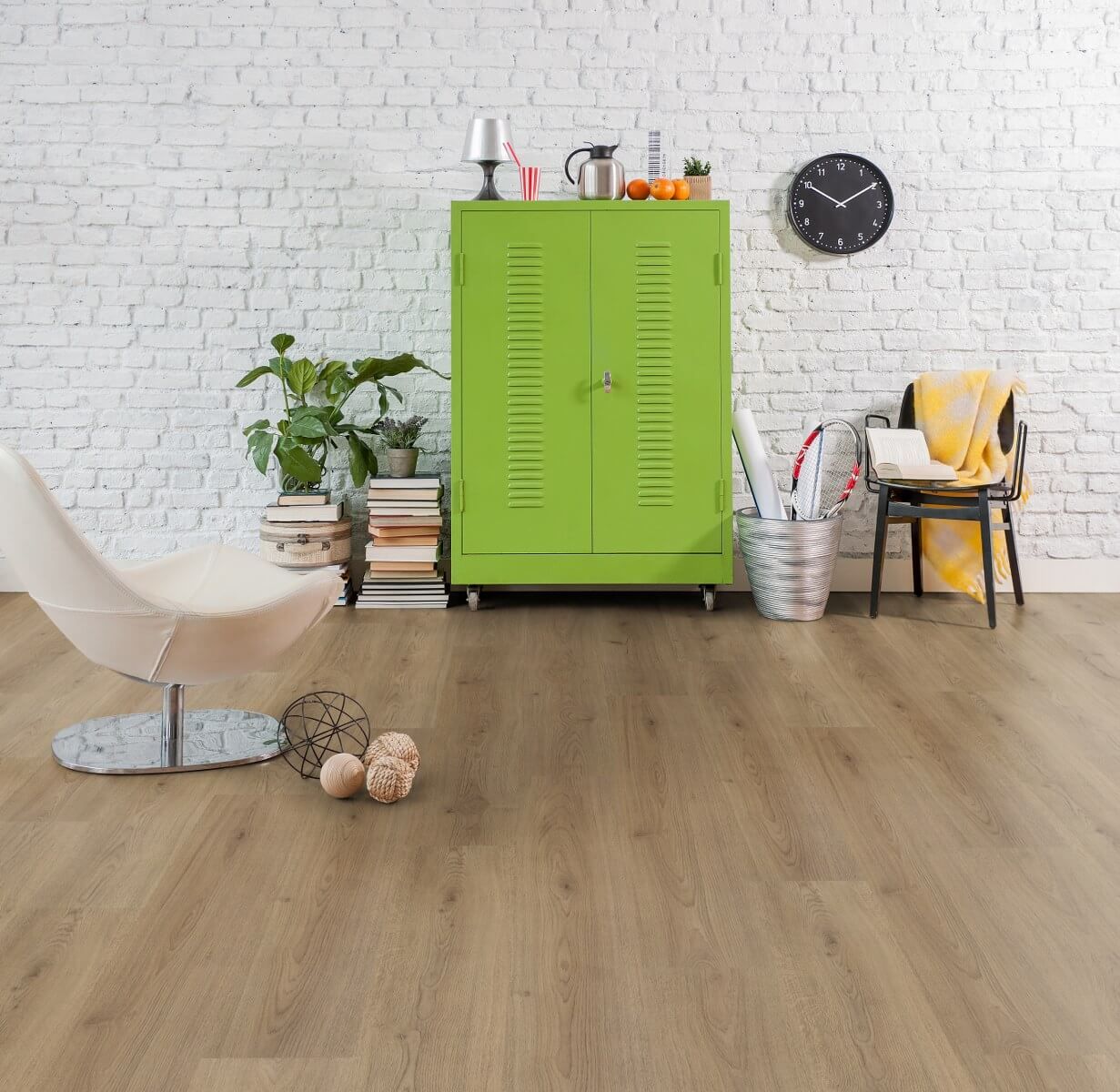 Parchet laminat stejar 10 mm Superior Progress ton mediu D3125