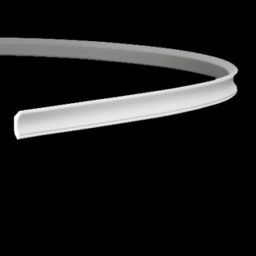 Profil decorativ Gaudi tip cornisa flexibila 2 ml cod 1.50.157