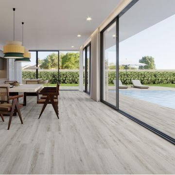 Gresie Alaplana Portelanata Concorde Gris RC MT 23x120 cm 8435609333518