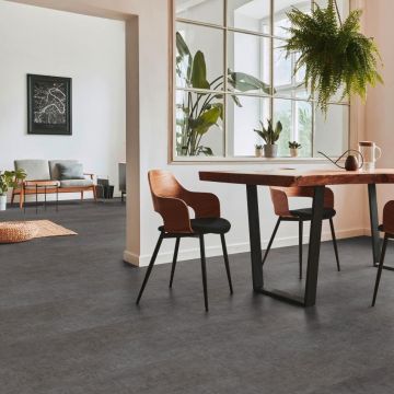 Parchet laminat Kronotex Mega Plus 8 mm ciment ton inchis D91122