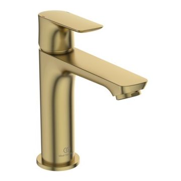 Baterie lavoar Ideal Standard Connect Air Grande fara ventil, auriu mat Brushed Gold PVD