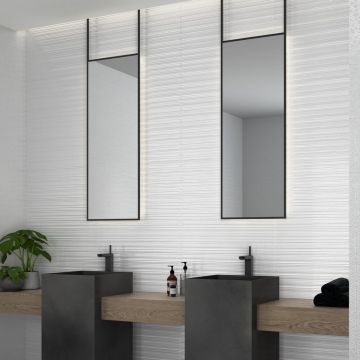 Faianta Emigres DEC Bag Blanco Rectificata Lucioasa 20 x 60 cm