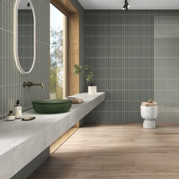 Faianta Emigres Belle Verde PB RC Rectificata Mata 24 x 74 cm 8435361913461