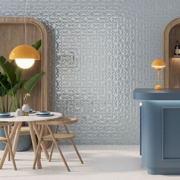 Faianta Emigres Combo Azul Rectificata Lucioasa 24 x 74 cm