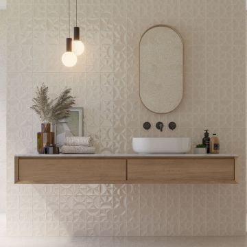 Faianta Emigres Combo Beige Rectificata Lucioasa 24 x 74 cm