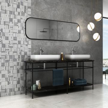 Gresie Emigres DEC Dresden Gris 60x120 cm Rectificat Lappato 