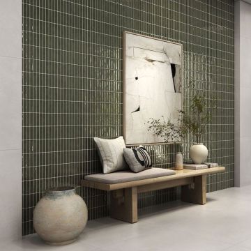 Faianta Emigres Iberia Verde PB RC Rectificata Lucioasa 24 x 74 cm 8435361913423