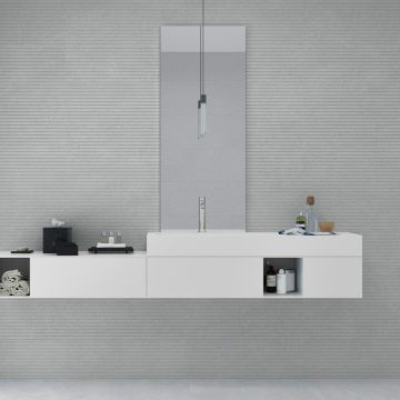 Faianta Emigres Gomera Gris Rectificata Satinata 20 x 60 cm