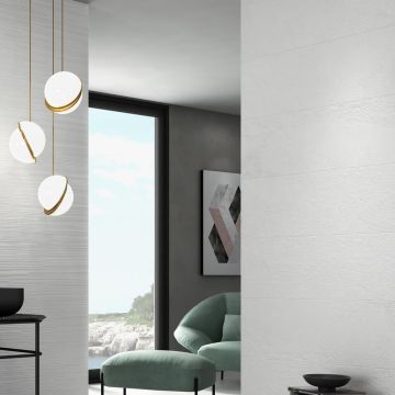 Faianta Emigres Plaster Blanco Rectificata Satinata 25 x 75 cm