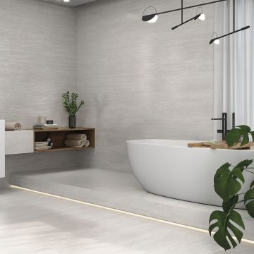 Gresie Emigres Lines Toscano Ivory Rc Rectificata Mata 60x120 cm