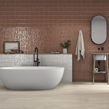 Faianta Emigres Iberia Cotto PB RC Rectificata Lucioasa 24 x 74 cm 8435361913416