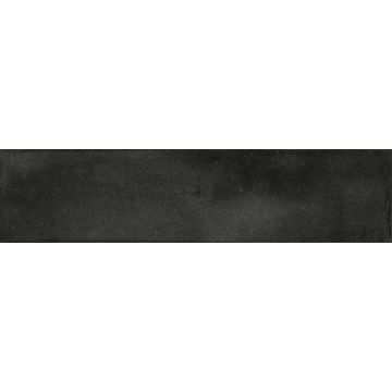 Gresie tip decor Durstone Imagine Black Portelanata Mata 6x25 cm
