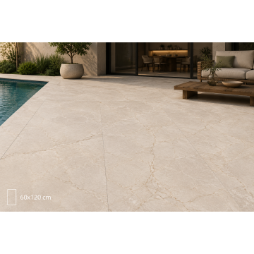 Gresie Emigres Tebas Mat Beige RC LAP Rectificata Lappato 60 x 120 cm 8435361911764