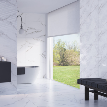 Gresie Fanal Carrara RC Rectificata Mata 90 x 90 cm