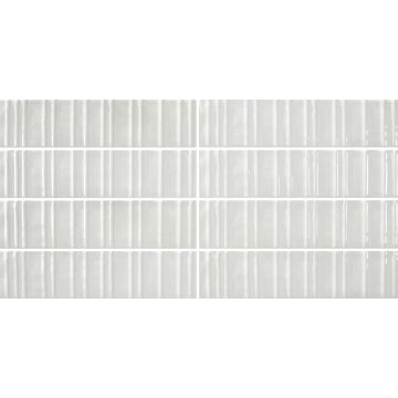 Gresie tip decor Durstone Concept Imagine White Portelanata Lucioasa 6x25 cm