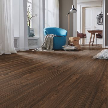 Parchet laminat nuc 8 mm Kronotex Exquisit ton inchis D3070