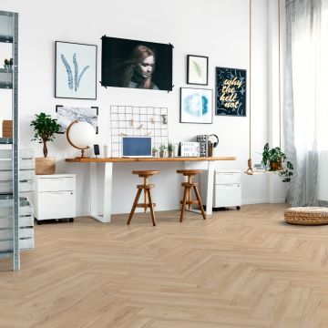 Parchet laminat stejar deschis Kronotex Herringbone 8 mm D3678