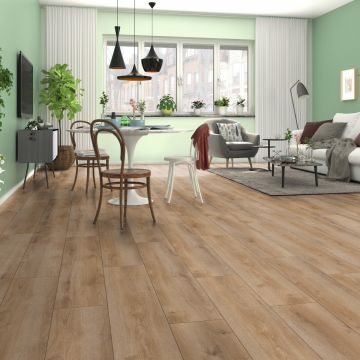 Parchet laminat stejar Superior Advanced Plus 8 mm ton mediu D3903