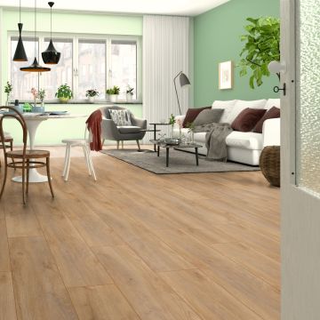 Parchet laminat stejar natur 8 mm Superior Advanced Plus ton mediu D4954