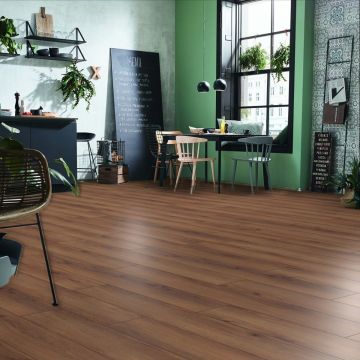 Parchet laminat stejar 12 mm Kronotex Robusto ton inchis D80612