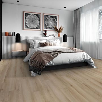 Parchet laminat stejar natur Kronotex Exquisit Plus 8 mm ton mediu D80942
