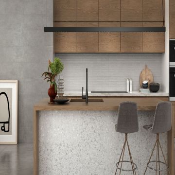 Faianta Emigres Dorian Gris PB RC Rectificata Lucioasa 25 x 75 cm 8435361906913