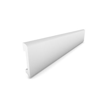 Plinta parchet polimer DP4 8 cm Alb Mat 2 ml