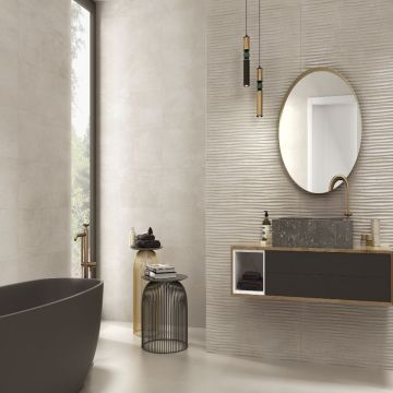 Faianta Emigres Slab Beige PR RC Rectificata Lucioasa 30 x 90 cm 8435361903110