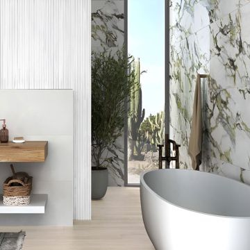 Gresie Emigres Timber Greige RC LAP Rectificata Lappato 20 x 120 cm 8435361910972