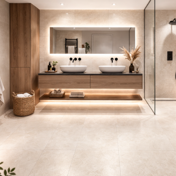 Gresie Emigres Slab Beige RL Rectificata Lucioasa 60x60 8435361903295