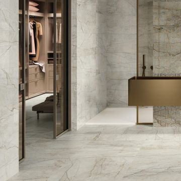 Gresie Fanal Essence Ivory NPLus RC Rectificata Lucioasa 60 x 120 cm