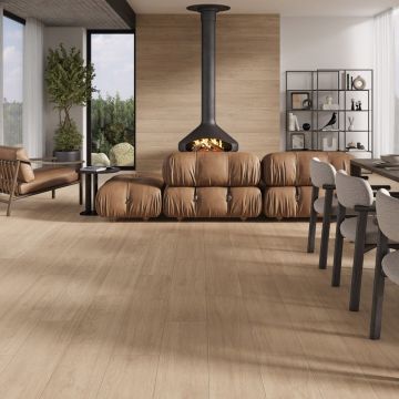 Gresie Fanal Eterna Oak 22x120 Rectificata Mata