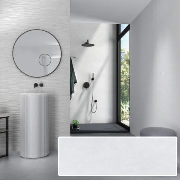 Faianta Emigres Neutral Blanco PB RC Rectificata Satinat 40 x 120 cm 8435361904018