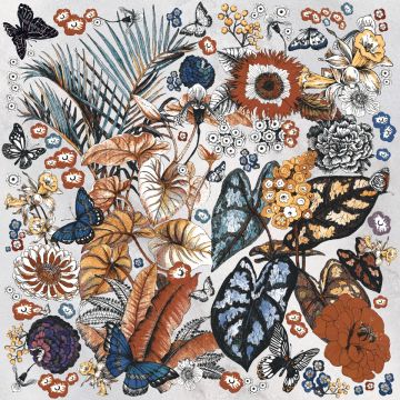 Gresie Fanal DEC Hydra White SShine RC Rectificata Lucioasa 90 x 90 cm