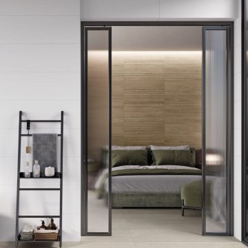 Faianta Fanal Iroko Ebony RC Rectificata Mata 31.6 x 90 cm